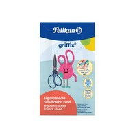 Pelikan Schere Griffix Schulschere RechtshäNdermodelle Rund 14Cm Blau
