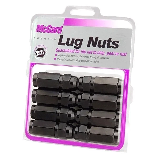 For Ram 3500 2011-2018 McGard 64816 Chrome Black Cone Seat Duplex Lug Nuts Foto 2 de 2