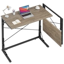 31.5" Folding Desk, Foldable TV Tray Table for Eating on Couch, Extra Large