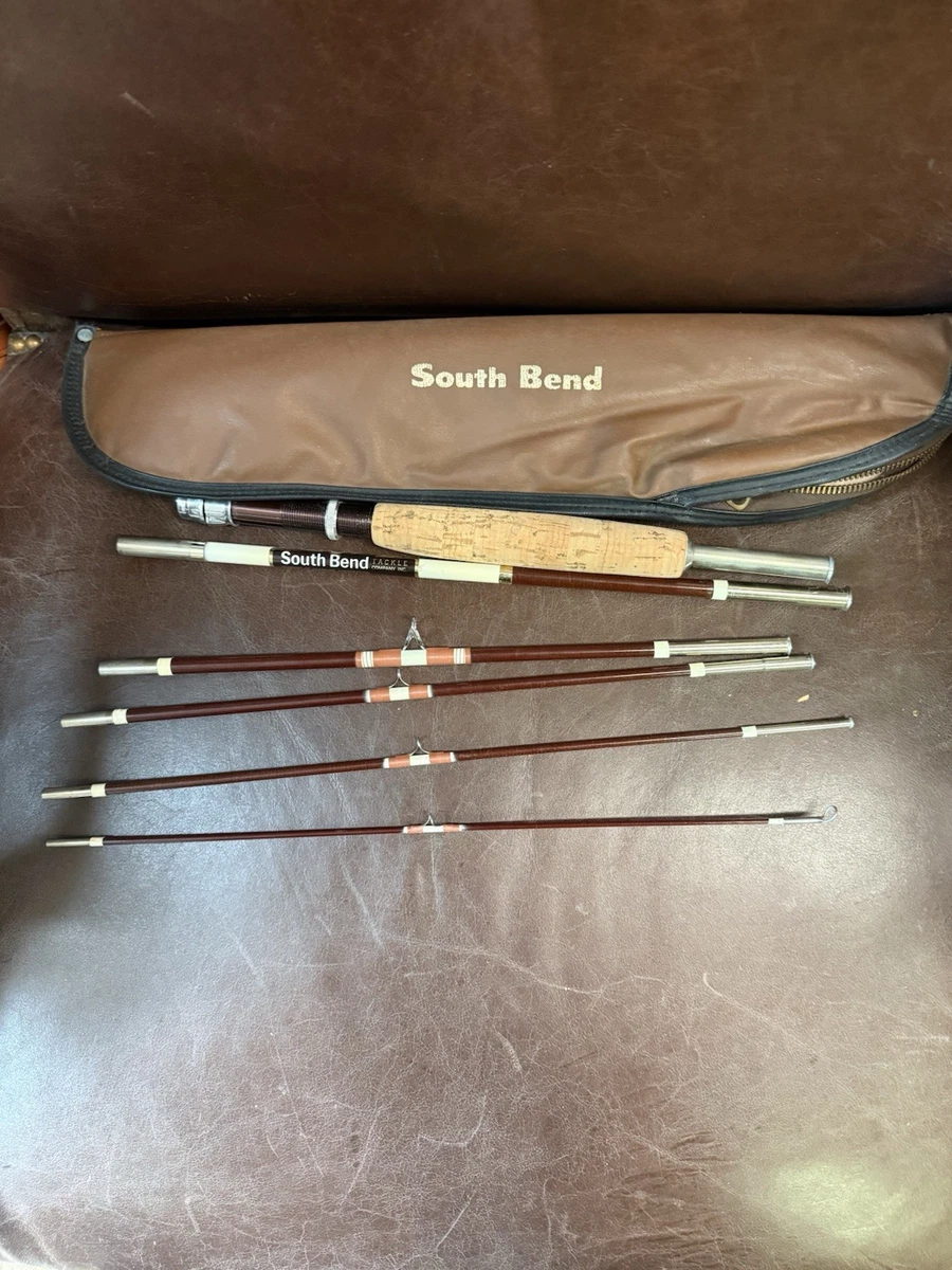 Porte-cannes South Bend – Plastique – Vintage – Neuf Jamais Utilisé – Boîte D'origine