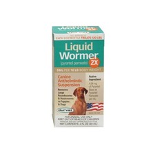 Durvet 2X Liquid Wormer, 2-Ounce 2 Fl Oz Pack of 1 , Original Version