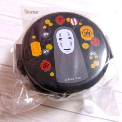 Kaonashi Round Lunch Box 2 Tiers With Fork Bento Spirited Away Ghibli