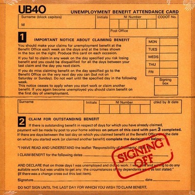 UB40 - Signing Off Red Vinyl Edition (1980 - UK - Reissue)