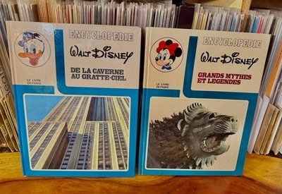 ENCYCLOPEDIE DISNEY LOT Caverne Au Gratte-Ceiel/Grands Mythes Et Legende 1970 s