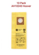 10 Hoover Hushtone Allergen Filtration Vacuum Bags, P/N AH10243