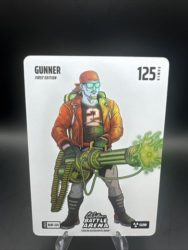 Bo Jackson Battle Arena Gunner Blizzard Battlefoil Glow