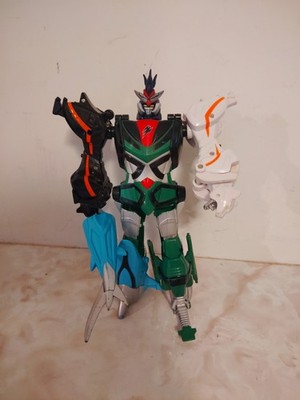 POWER RANGERS JUNGLE FURY TRANSFORMING BEAST MASTER MEGAZORD BANDAI 2007