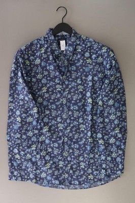   Lerros Langarmhemd Regular Hemd für Herren Gr. 54, XL blau aus Baumwolle  