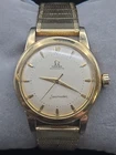 Omega Seamaster 14k Gold Filled 34mm Champagne Dial Mens Watch G6250