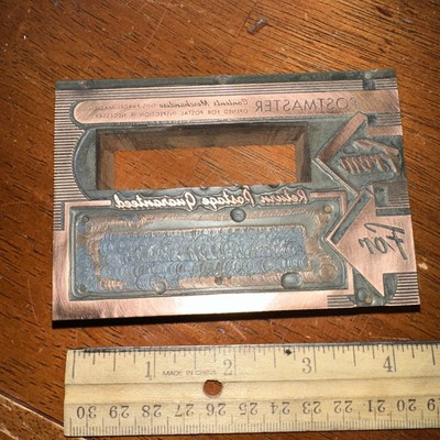 Printing Block   Postmaster From  For   Return Postage Guaranteed ￼