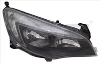 TYC 20-12189-25-2 Scheinwerfer Rechts FüR Astra J 09.12-04.18 Opel