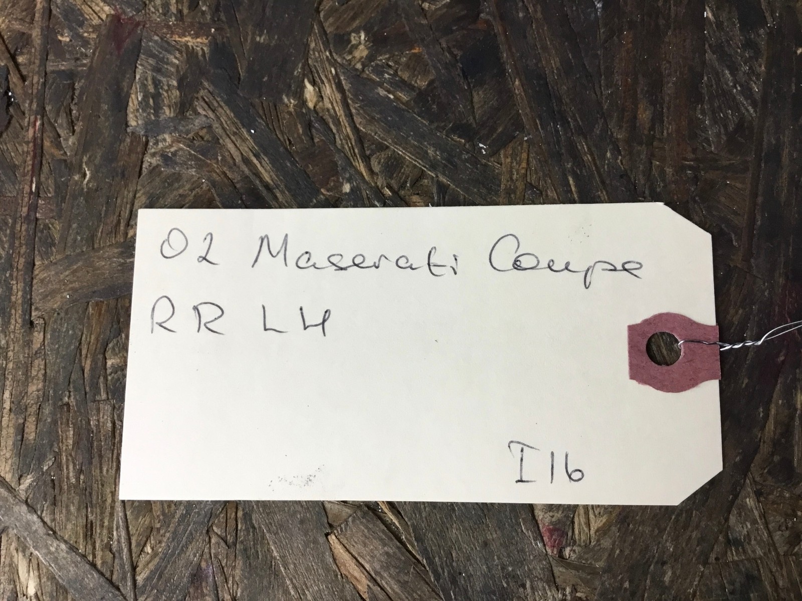 Maserati Coupe GT 2003 Rear Left Driver Seat Belt Retractor 02-06 ;:Y