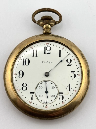 Elgin Antique Mechanical Pocket Watch  7J  12s  Gr.311   17861926 DOESN'T WORK