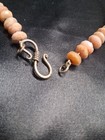 925 Sterling Silver Gemstone Necklace W. Agate, Pearl, Pink Opal 18" [G64] — photo 8