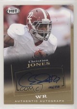 2015 Sage Hit Auto Gold /250 Christion Jones #A122 Auto 1s8