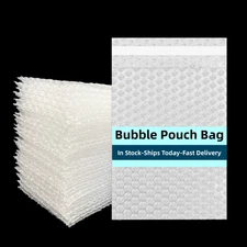 ANY SIZE Bubble Out Bags Protective Wrap Bubble Pouches Padded Bags Self Seal
