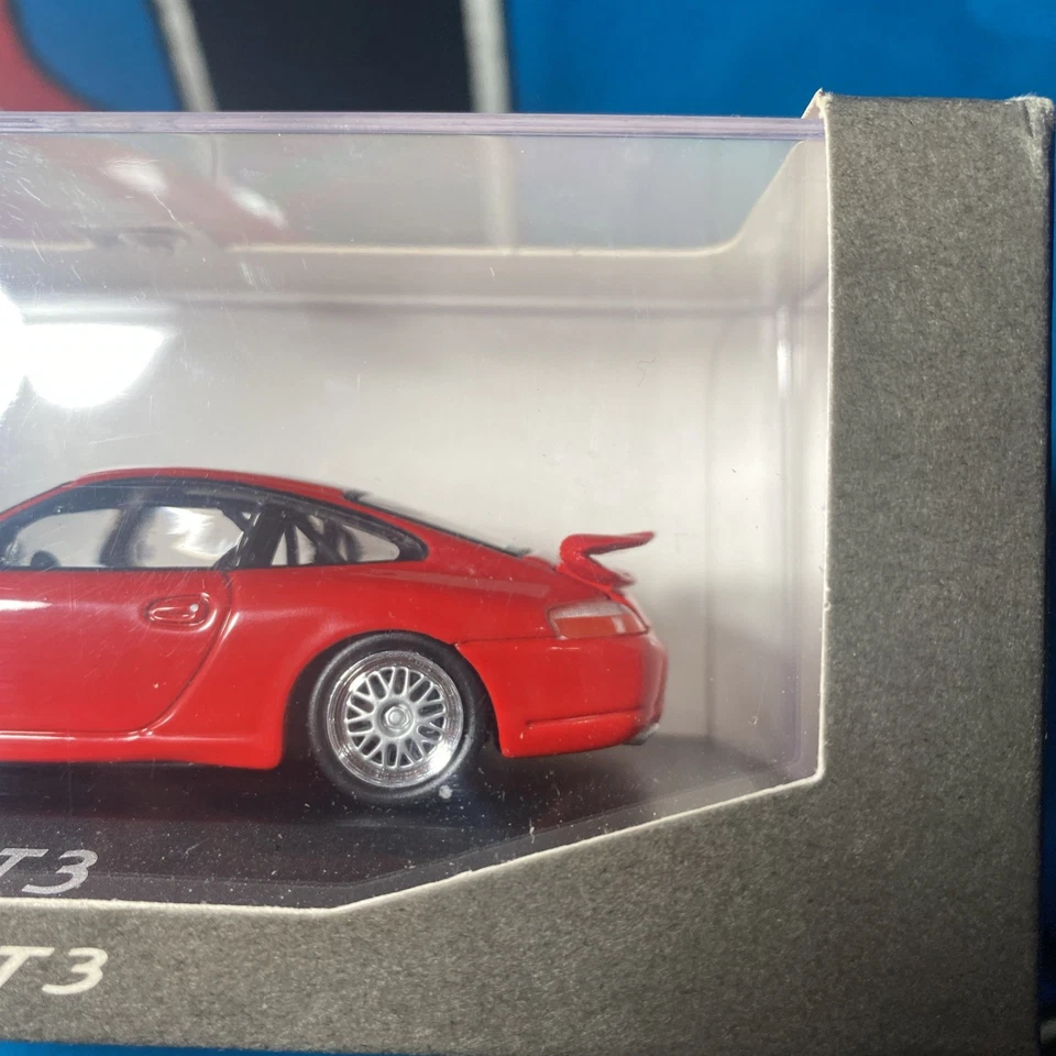 RARO Minichamps, EDICIÓN DE DISTRIBUIDOR PORSCHE, escala 1/43 911 GT3 Paul’s Model Art Foto 4 de 4