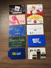 $68.91 Mixed Gift Card Lot (Walmart, BestBuy, Nordstrom, Roblox etc ~Read