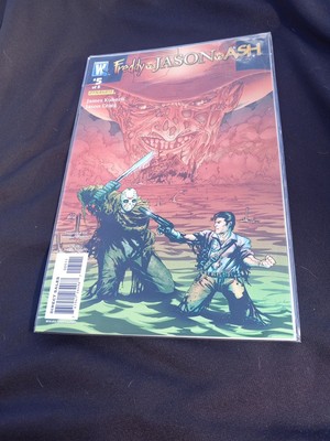 FREDDY VS JASON VS ASH #5 VOORHEES KRUEGER WILDSTORM DYNAMITE COMICS 2008