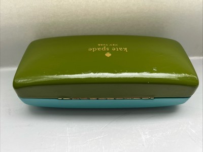 Kate Spade Aviator Sunglasses with Green and Blue Case Kate Spade Green and Blue Case Aviator Sunglasses main image 2