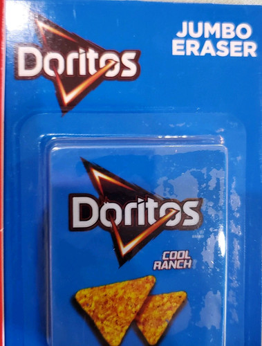 Dorito 10 Color Pen And Jumbo Cool Ranch Doritos Eraser - Picture 2 of 3
