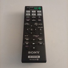 New RM-ADU101 Remote Controller Replacement For Sony AV System