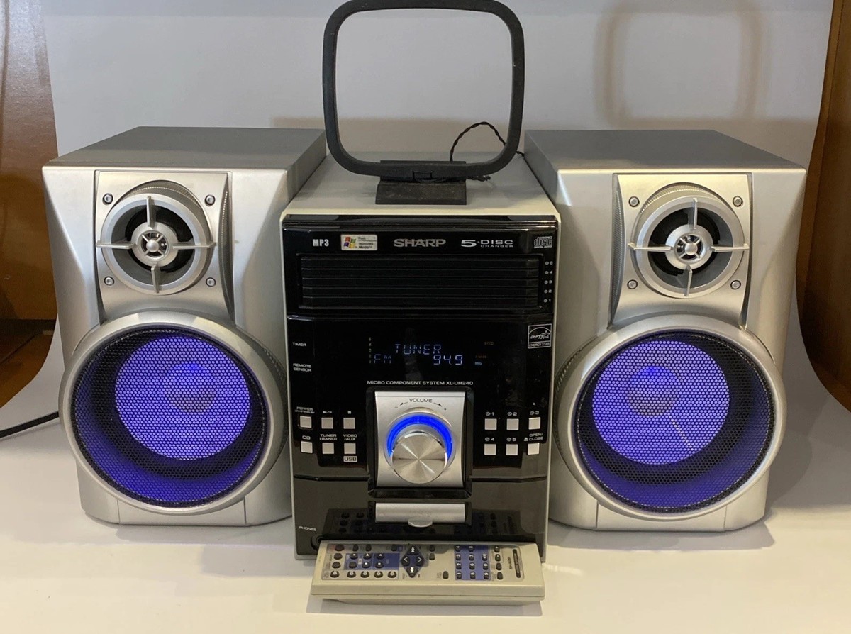 Sharp XL-UH240 Mini Audio System for sale online | eBay