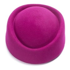 Cocktail Fascinator Base Wool Air Hostesses Pillbox Hat Millinery Making A139...