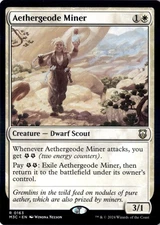 Aethergeode Miner Commander: Modern Horizons 3 163