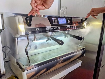 Nuova Simonelli - Aurelia II - AV Digit T3 - 2 Group Commercial Espresso Machine