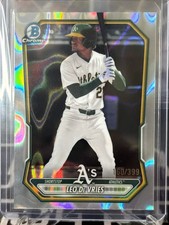 Leo De Vries 2026 Bowman Chrome Lava Refractor /399 BCP-63