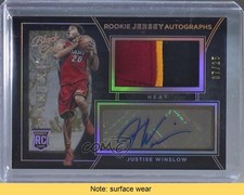 2015 Panini Black Gold Rookie Jersey Prime 7/25 Justise Winslow #7 Auto READ 0sc