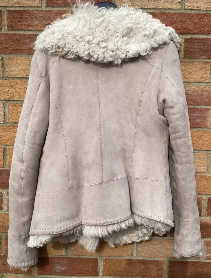 Lammfell Jacke Arma Altrosa Gr. S /36 - Bild 2 von 4