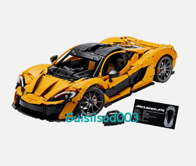 HighQuality MOC Building Bricks 3893 Pcs Set Toy for Supercar McLaren P1 42172P