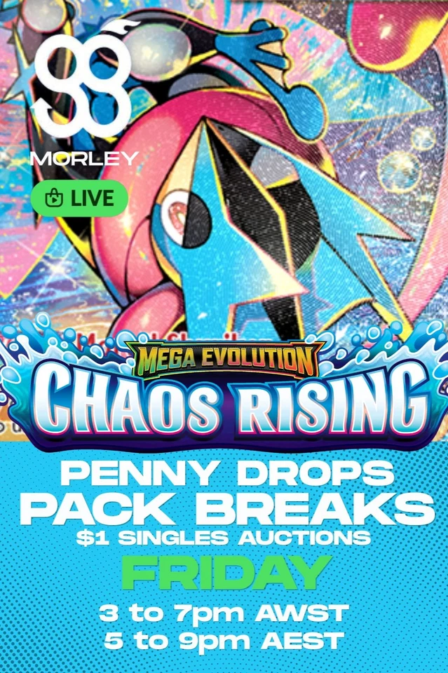 Chaos Rising ETB Penny Drops - Pack Breaks + $1 Singles