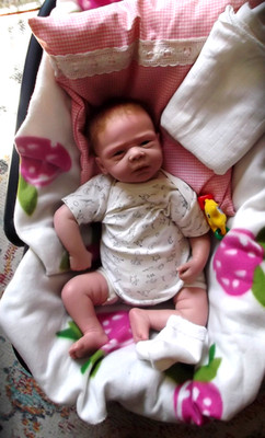 Reborn Baby Michelle von Evelina Wosnjuk. 