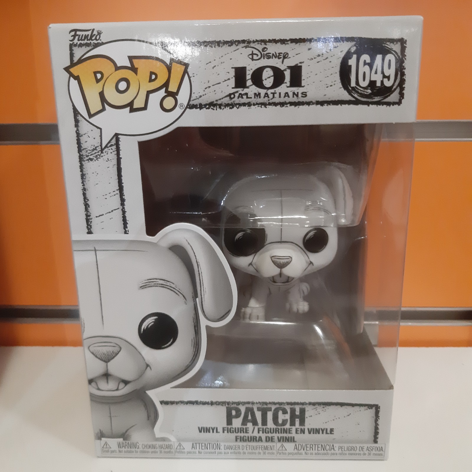 Funko Pop Patch Dalmata La Carica dei 101 Sketched Disegno Bozza Walt Disney - Immagine 2
