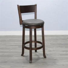 Sunny Designs 30"H Tobacco Leaf Swivel Barstool (Set of 2)