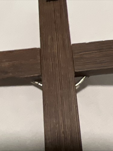 Metal Wood Wall Crucifix Cross Christian Catholic Jesus Home Office Decor - Picture 12 of 12