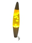 Lampe à Lave Vintage Conique Jaune