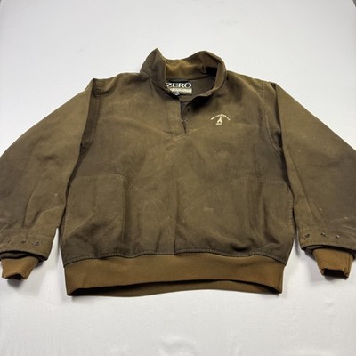 Zero Restriction Windshirt Mens Medium Golf Made USA Winchester CC Microfiber