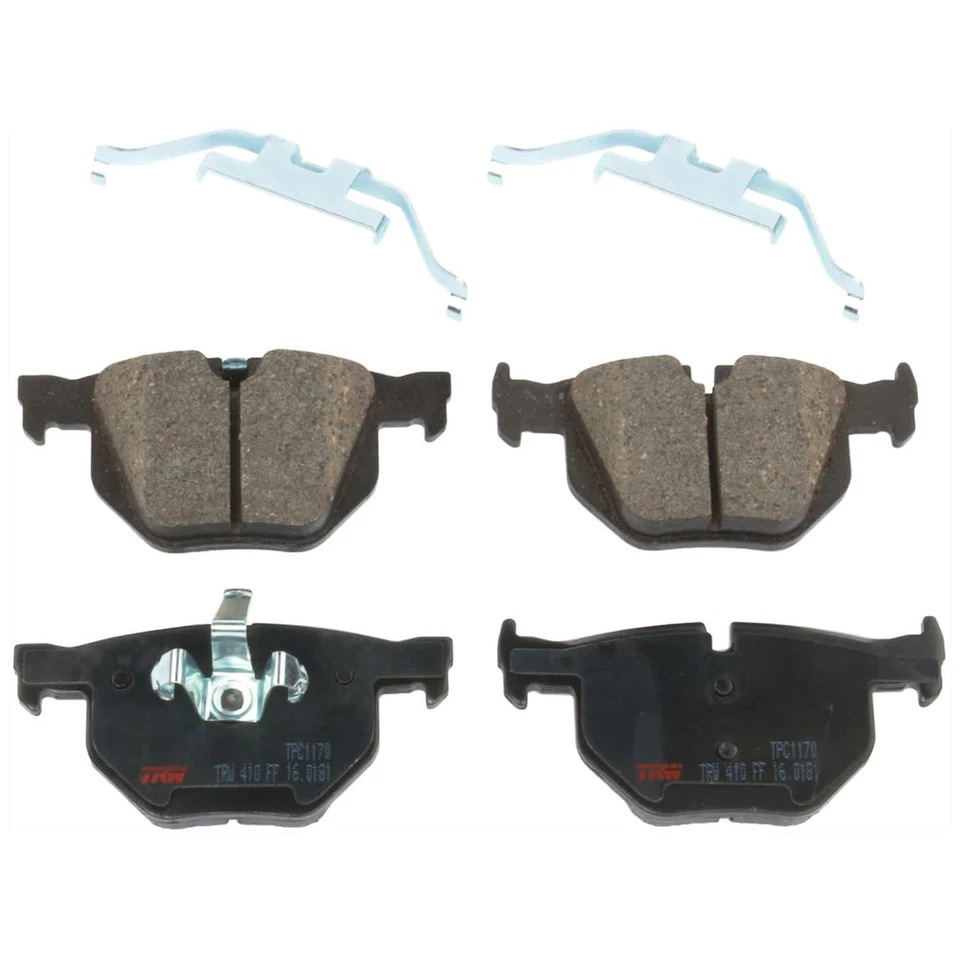 KIT TRW-070624-226 Kits de discos y pastillas de freno 2 ruedas traseras para 330 cupé sedán Foto 3 de 4