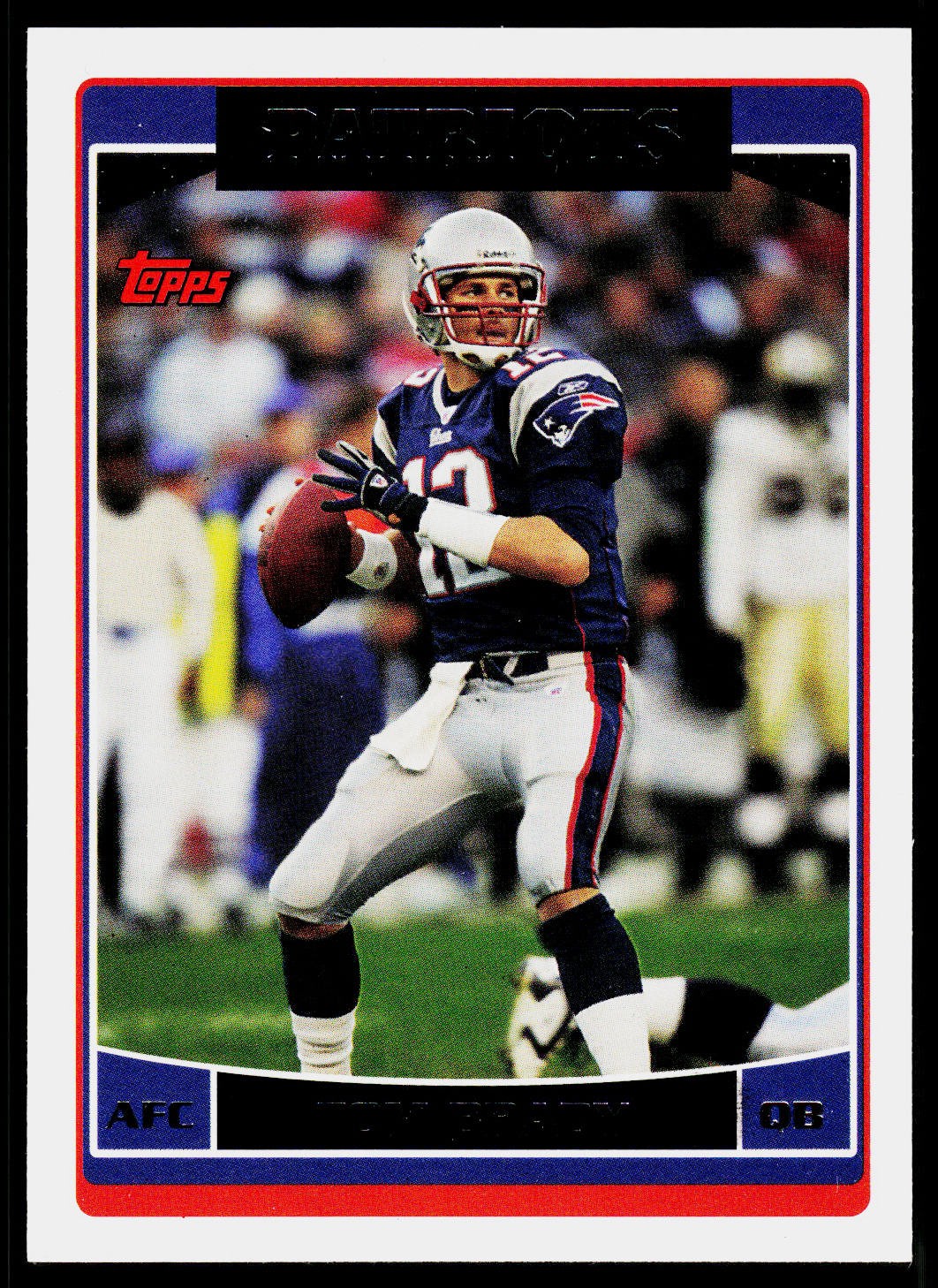 Tom Brady, 2006 Topps, #150, New England Patriots,