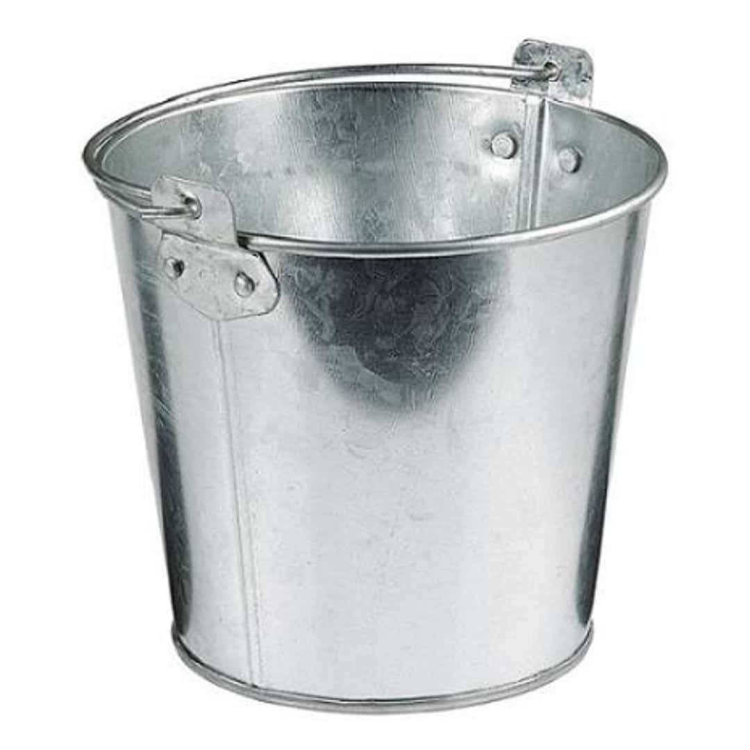 Tin Bucket For Frying And Appetizers Ø 13 H 12 Cm - Leone - Restaurant Pub