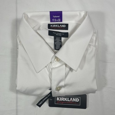 kirkland signature men's tailored fit dress shirt Bamboo Short Sleeve Nightie - Black main image 0