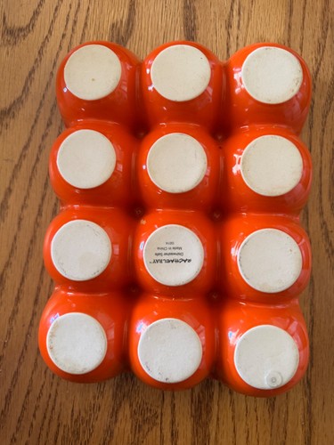 RACHEL RAY 12 HUEVOS CERÁMICA CAJA SOPORTE BANDEJA - NARANJA RARO Colorway - Imagen 5 de 5