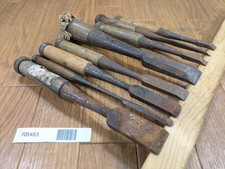 Defekter Beschädigter Japanischer Alter Meißel Nomi 25.7.15.15.25.9.2.8 Mm RB483