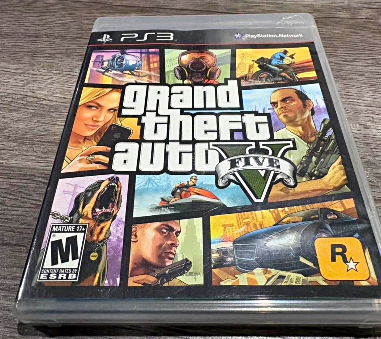 Grand Theft Auto V PS3 M-Mature NTSC-U/C 2013 Manual Included