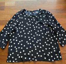 Max Mara Seiden Bluse neuwertig Dots gepunktet