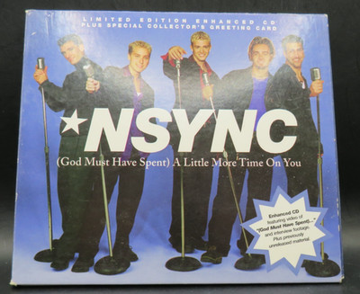 Y2K NSync Limited Edition Enhanced CD & collector greeting card N Sync 1999